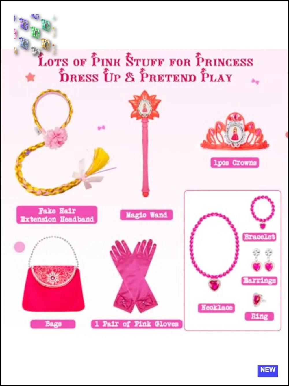 Kids Light Up Princess Dress Halloween Costume Pretend Play